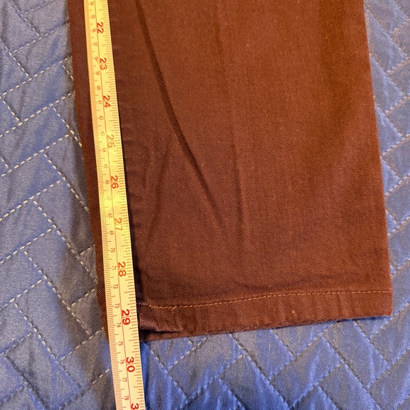 2 for $20! Style & Co. Dark Burgundy Slim Leg Denim - Picture 8 of 8